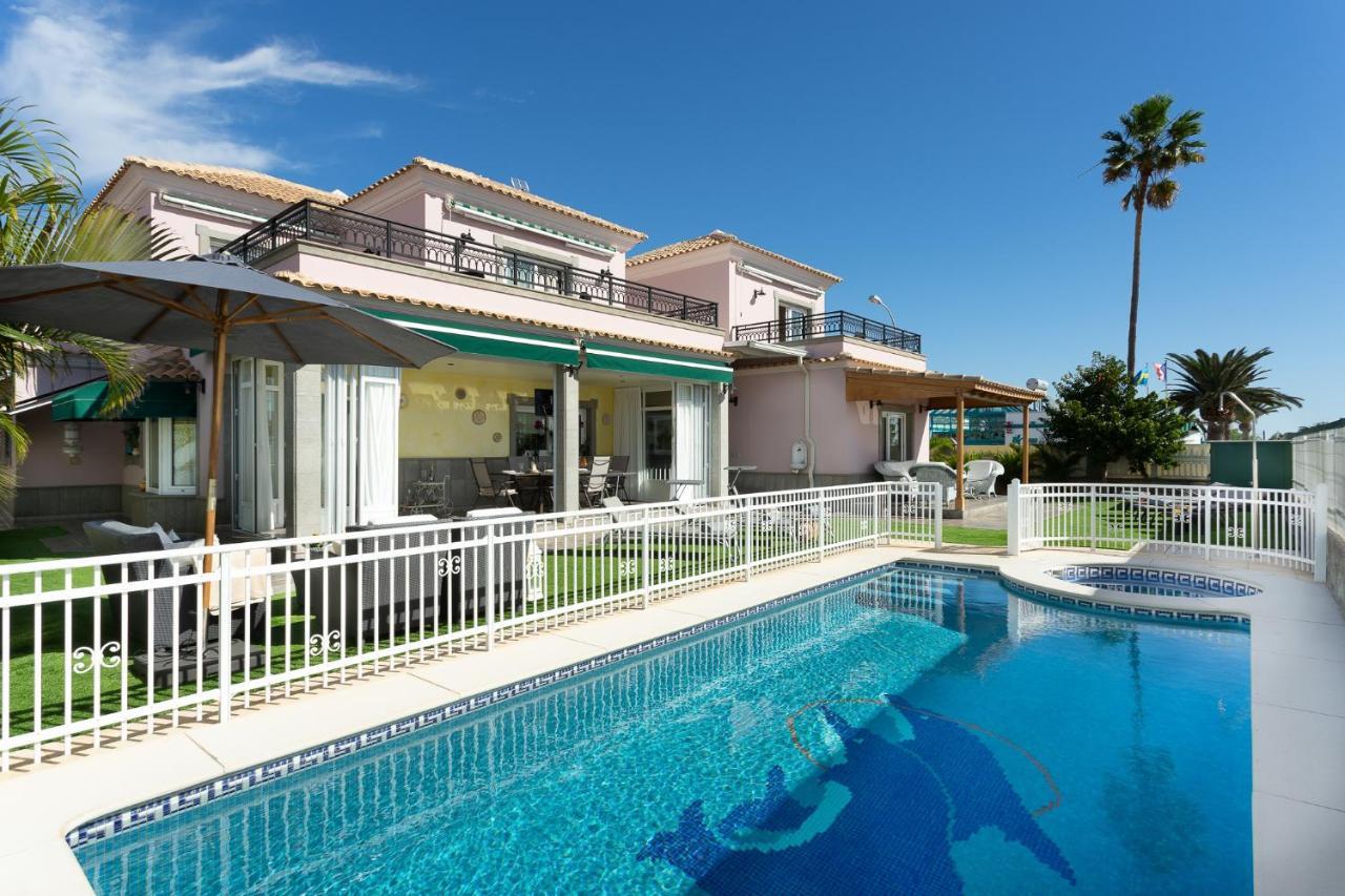 Villa Dalara Maspalomas, Private Pool&Jacuzzi Maspalomas  Exterior foto