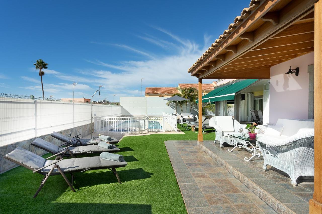 Villa Dalara Maspalomas, Private Pool&Jacuzzi Maspalomas  Exterior foto